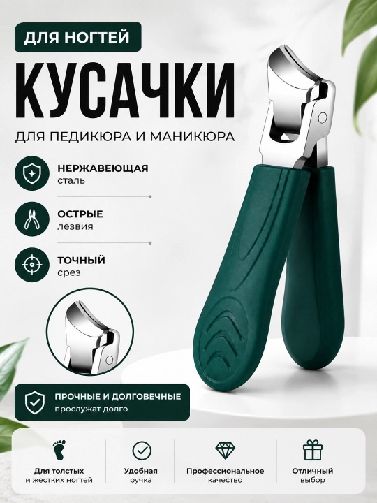Кусачки для маникюра и педикюра — острые и прочные МР - 