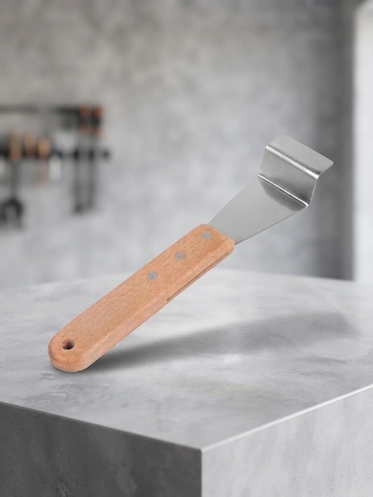 Tarang shiftlarni o‘rnatish uchun yog‘och dastali shpatel, 250 mm