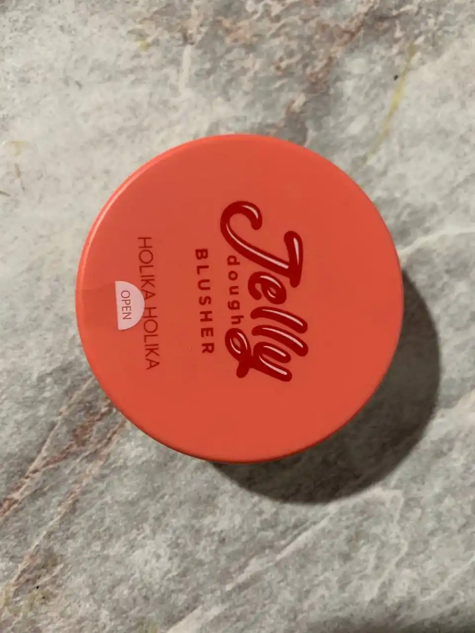 Holika Holika Jelly Dough Blusher, yuz uchun gel rumyana-zefir, mat effektli, 4,2 g
