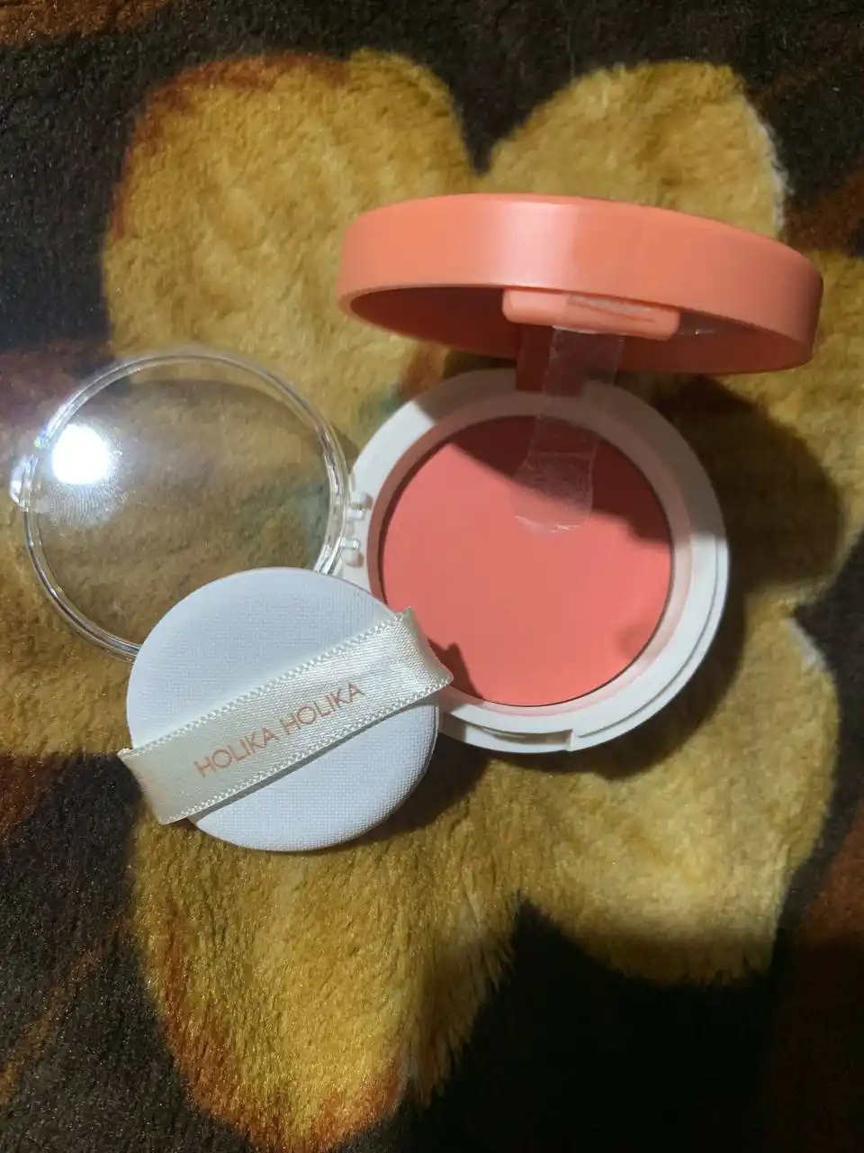 Holika Holika Jelly Dough Blusher, yuz uchun gel rumyana-zefir, mat effektli, 4,2 g