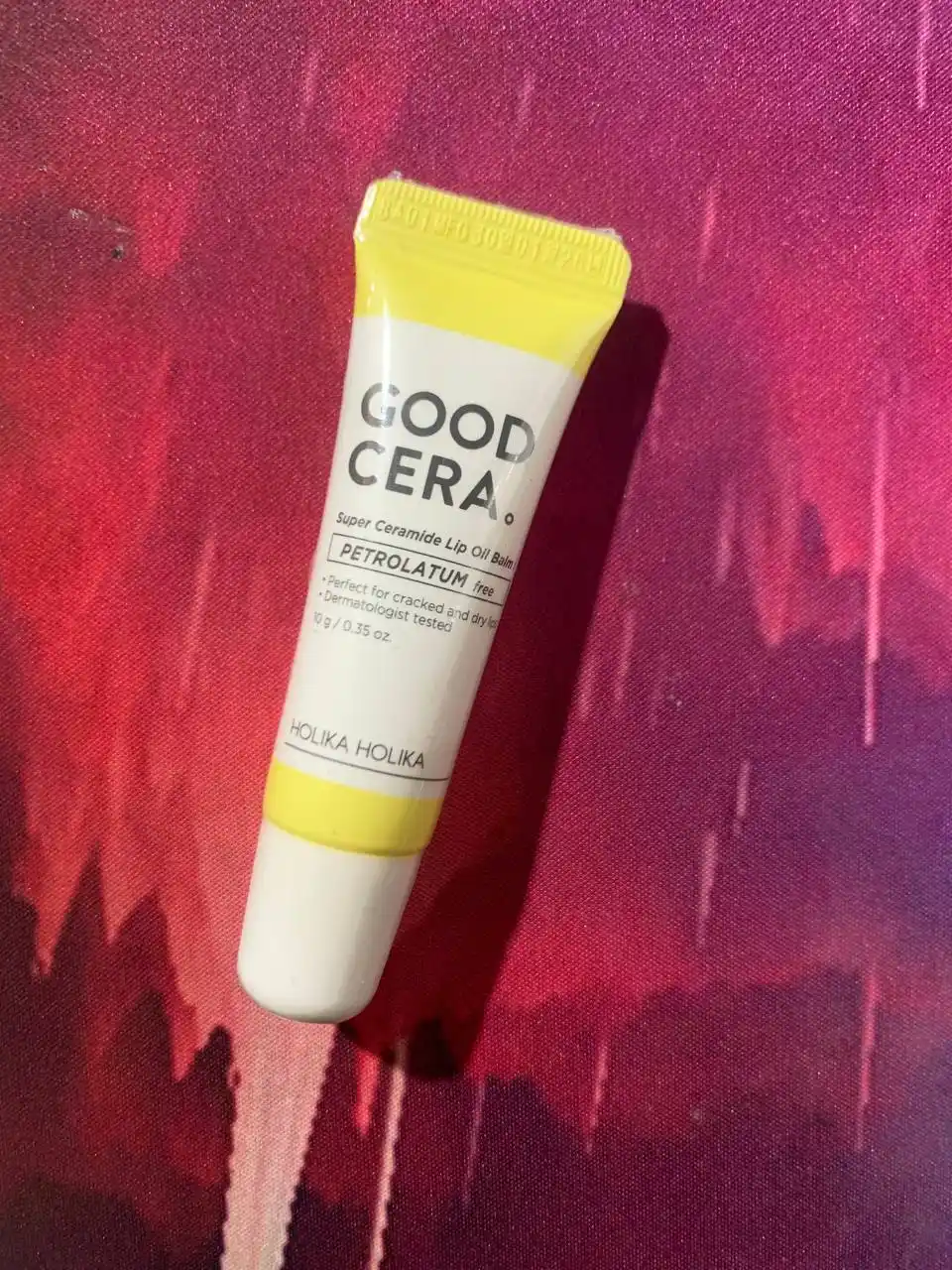 Holika Holika Good Cera seramidli lab balzami-moyi, rangsiz, namlantiruvchi, 10 g