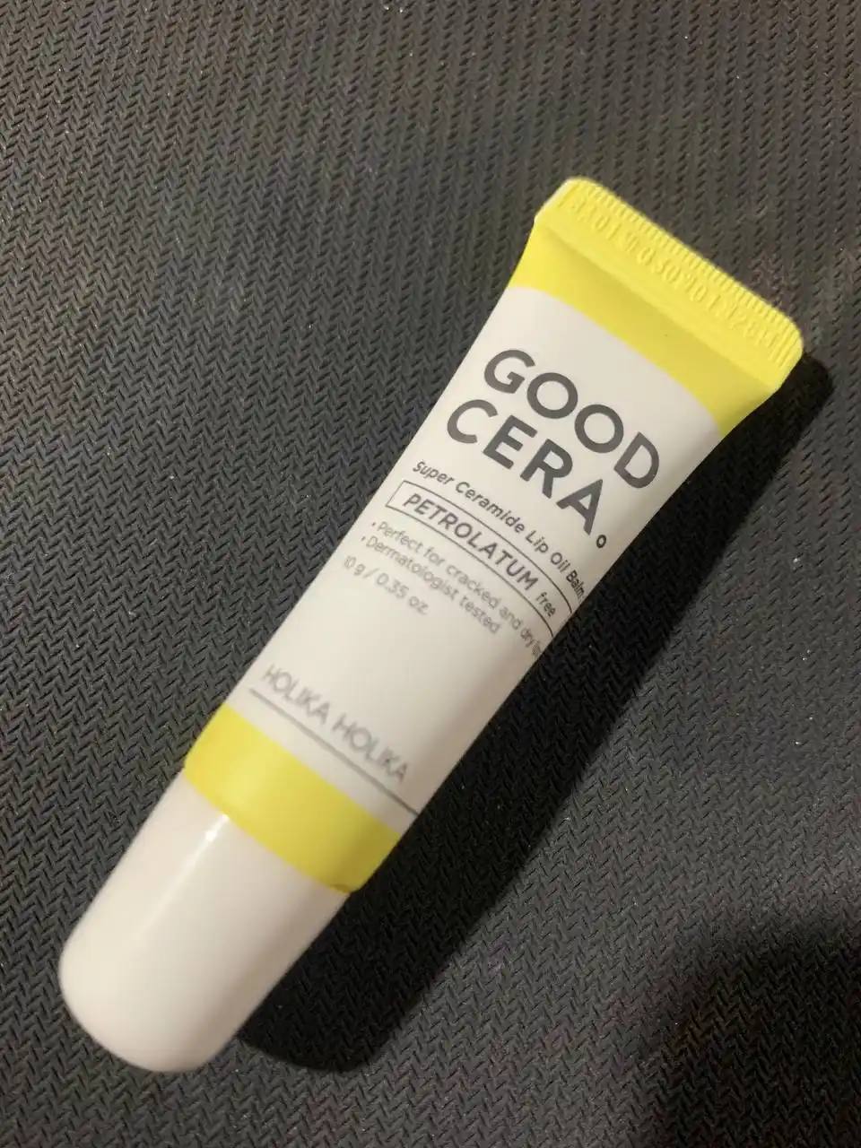 Holika Holika Good Cera seramidli lab balzami-moyi, rangsiz, namlantiruvchi, 10 g