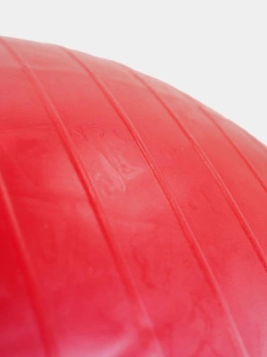 Fitbol, yoga va fitnes uchun yog‘och taglikli silliq gimnastika to‘pi