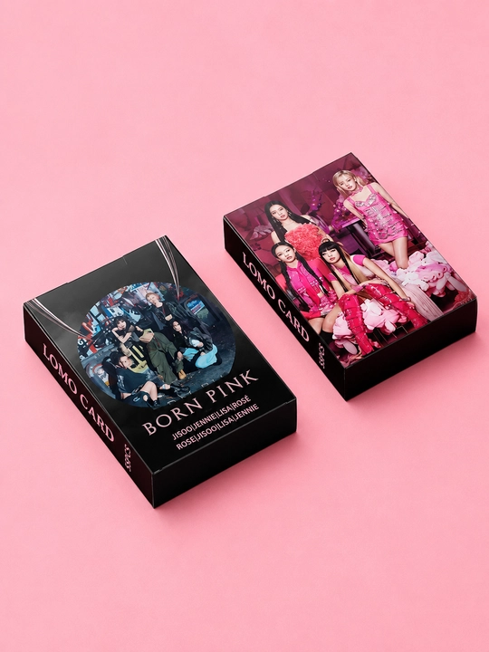 Коллекционные Lomo карты K-Pop BlackPink, 55 штук