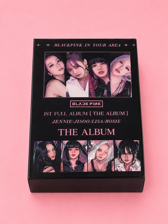 Коллекционные Lomo карты K-Pop BlackPink, 55 штук