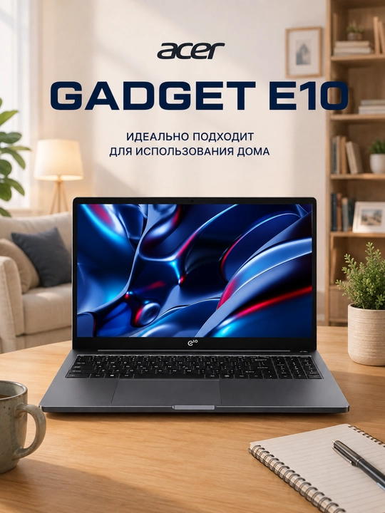 Acer Gadget E10 — Intel Core i5-1235U, 16GB DDR4, 512GB SSD, 16″ WUXGA IPS, Windows 11 Pro