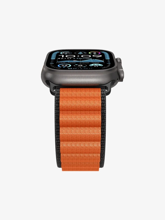 Spigen DuraPro Flex Polyester Band, 42–49 mm, Apple Watch uchun tasma