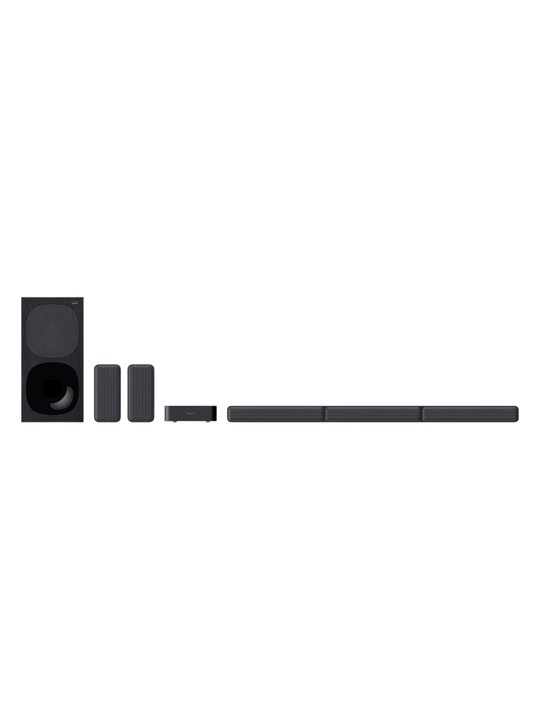 Саундбар Sony HT-S40R, для телевизора, тыловые колонки, проводной сабвуфер, Bluetooth 5.0