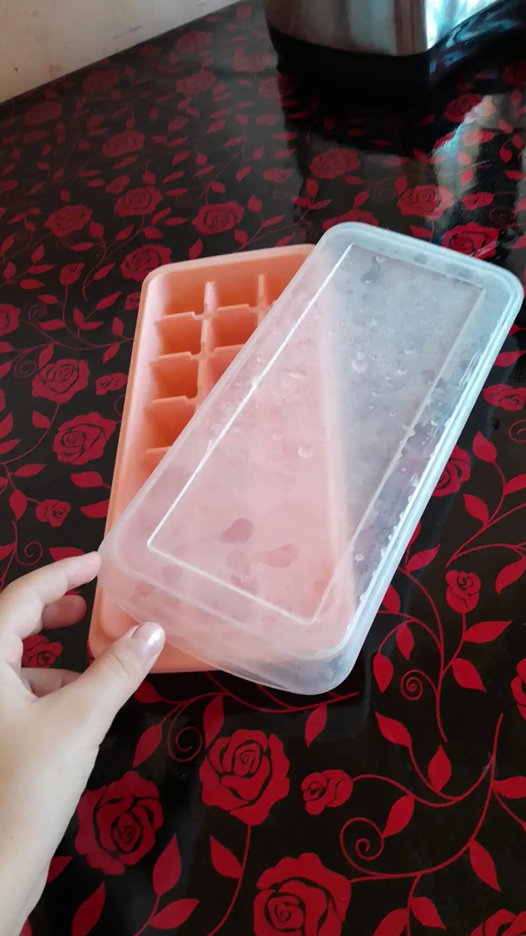 Форма для льда, с крышкой, пластмассовая, 24 ячейка, контейнер для льда для кухни