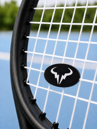 Tennis raketkasi uchun silikonli tebranish so‘ndirgich, torlar uchun dempfer, 1 dona - 