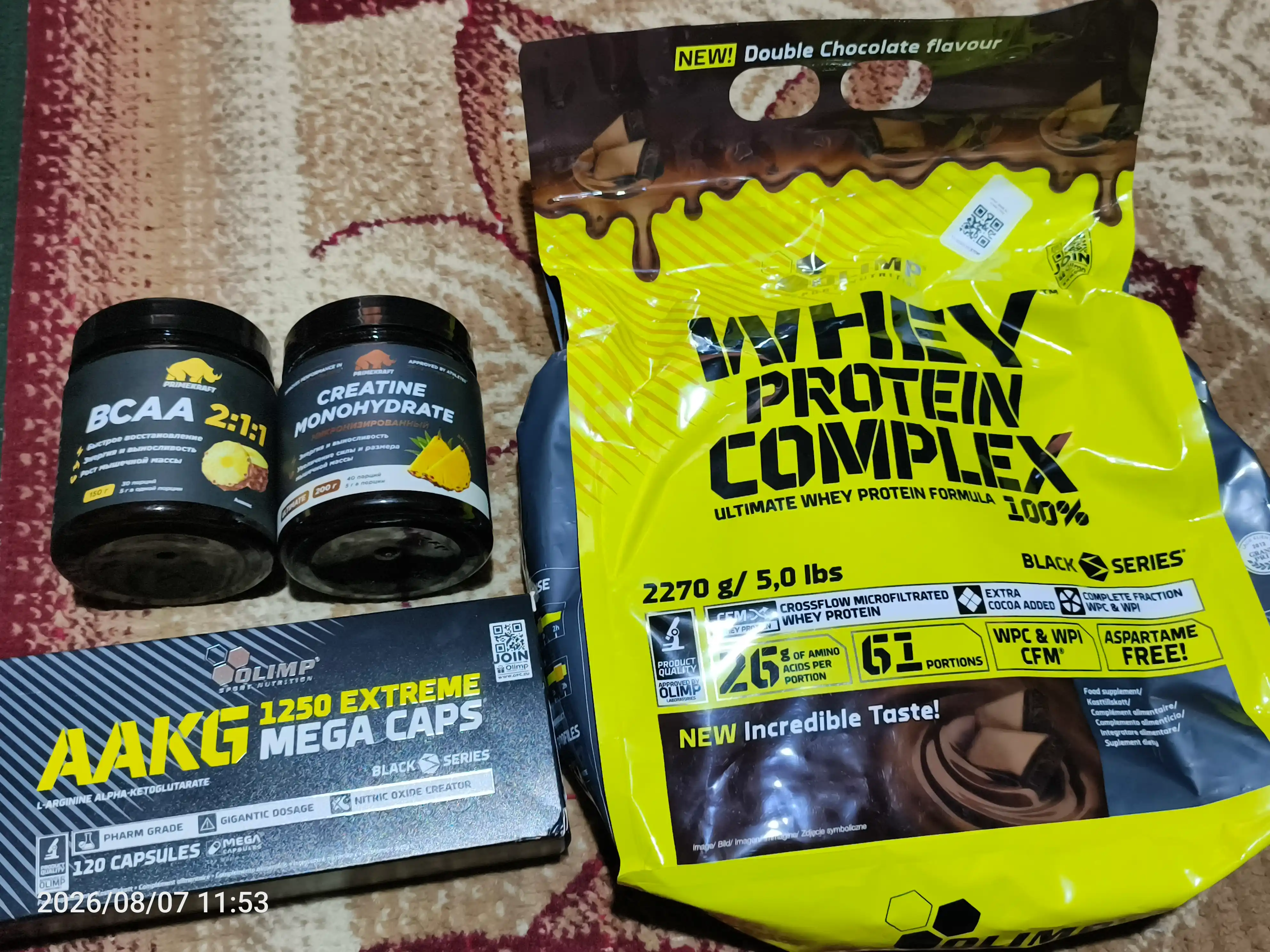 Olimp Whey PROTEIN COMPLEX 2.3kg, 700 г, сывороточный протеин