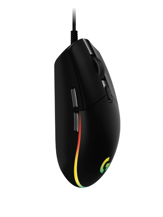 Logitech G102 LIGHTSYNC simli sichqonchasi,RGB yoruglik, 8000 DPI, 6 tugma, Logitech G HUB