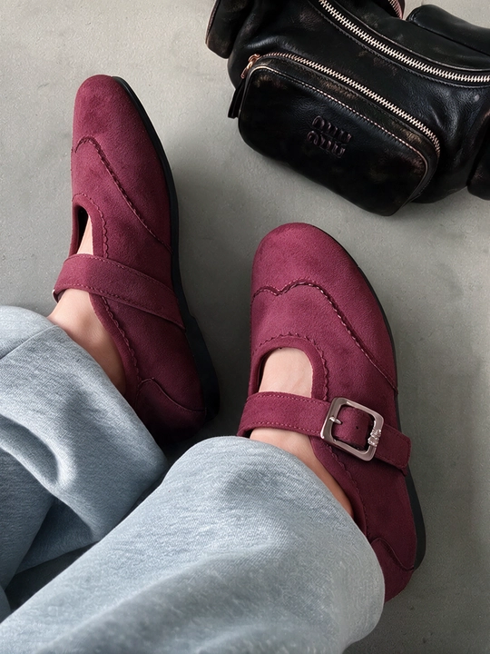 Ayollar Meri Jeyn baletkasi, slipon, mokasin, tufli, ayollar poyabzali, oyoq kiyimi, 36-40