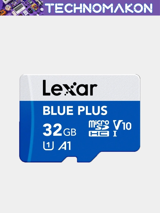 Карта памяти Lexar Blue Plus, 32 GB- 2 ТБ, 170 Mb/s, Micro SD, A2, V30, 4K