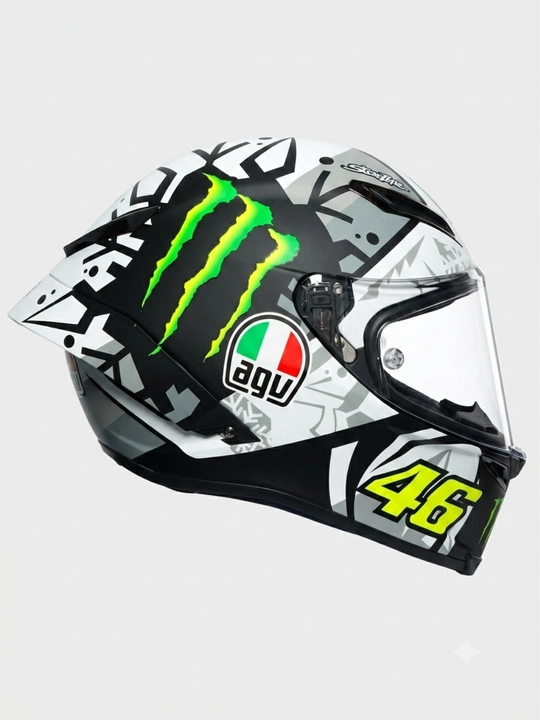 Спортивный мотошлем Full Face, высокое качество, в стиле AGV - 