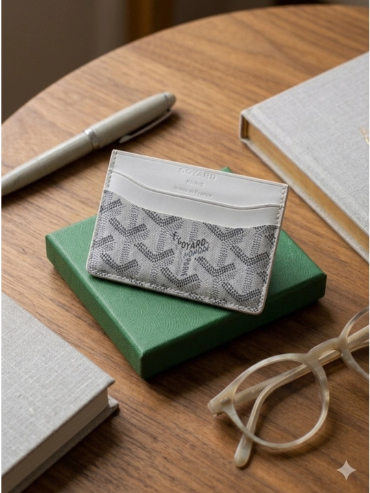 Картхолдер Goyard: для карт, паспорта, удостоверения личности, визиток