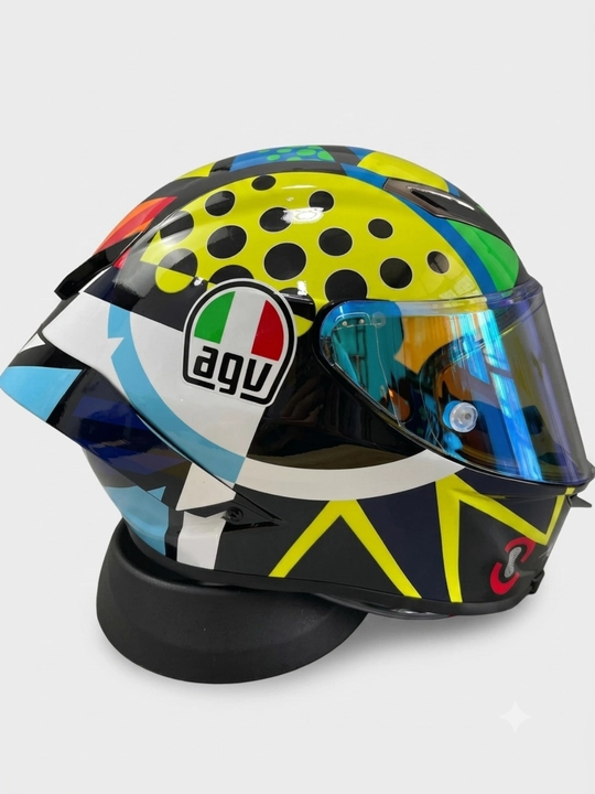 Sport motoshlem Full Face, yuqori sifatli, AGV uslubida