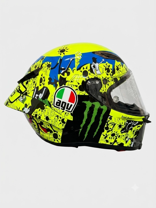 Sport motoshlem Full Face, yuqori sifatli, AGV uslubida