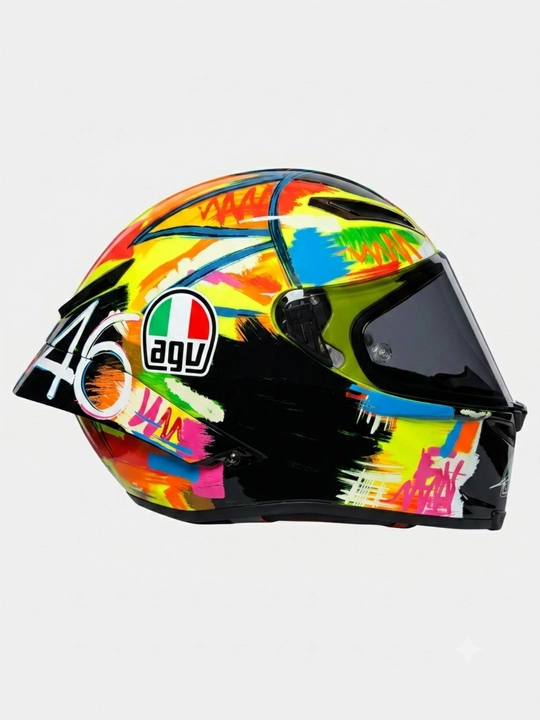 Sport motoshlem Full Face, yuqori sifatli, AGV uslubida