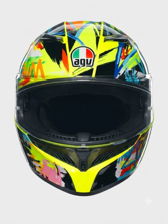 Sport motoshlem Full Face, yuqori sifatli, AGV uslubida