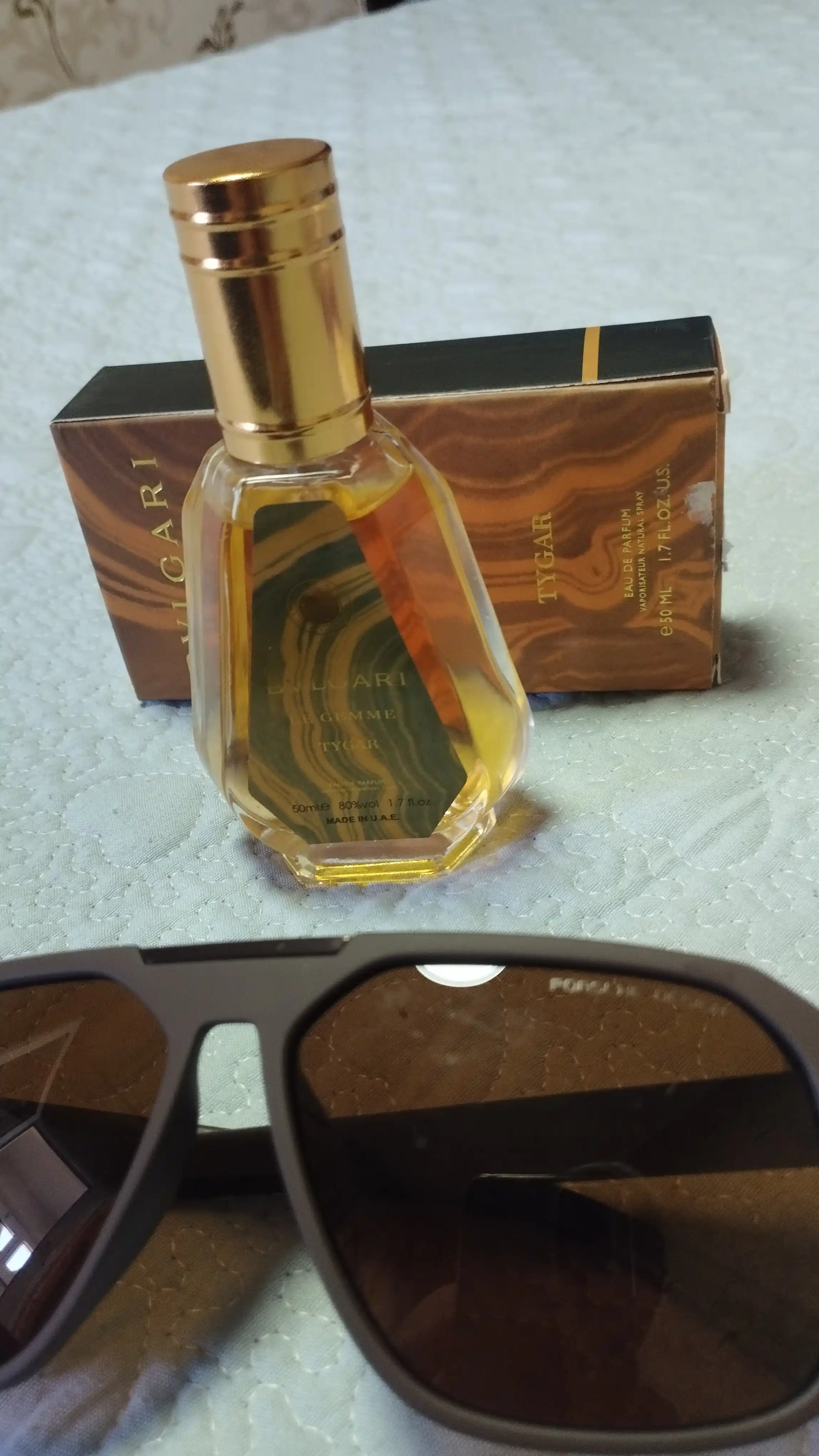 Парфюмерная вода для мужчин Bvlgari Le Gemme Tygar, 50 мл, цитрусовый древесный аромат