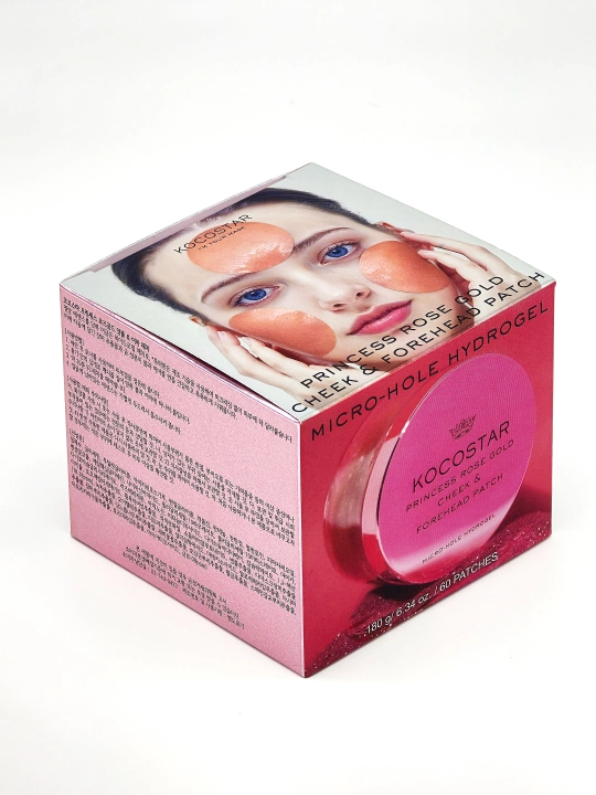 Patchlar yonoq va peshona uchun KOCOSTAR Princess Rose Gold