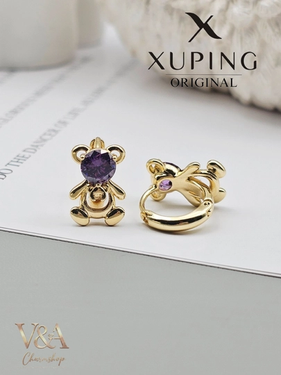 Детские серьги Xuping для девочек, маленькие