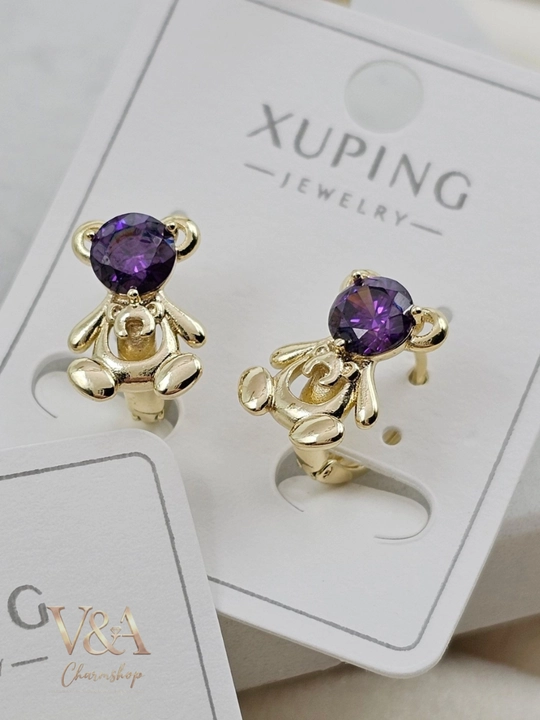 Детские серьги Xuping для девочек, маленькие