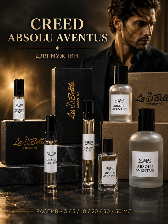 Atir Creed Aventus Absolu erkaklar uchun, probnik atirlar