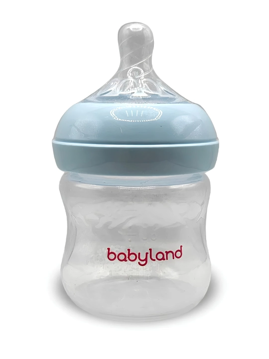Бутылочка для кормления Babyland Natural 125мл 0-6мес