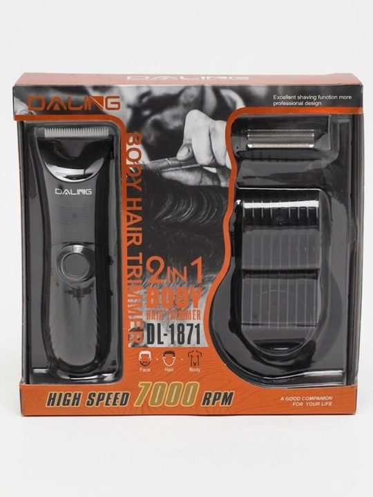 Tana va yuz uchun trimmer Daling 2in1 Body USB Type-C - 