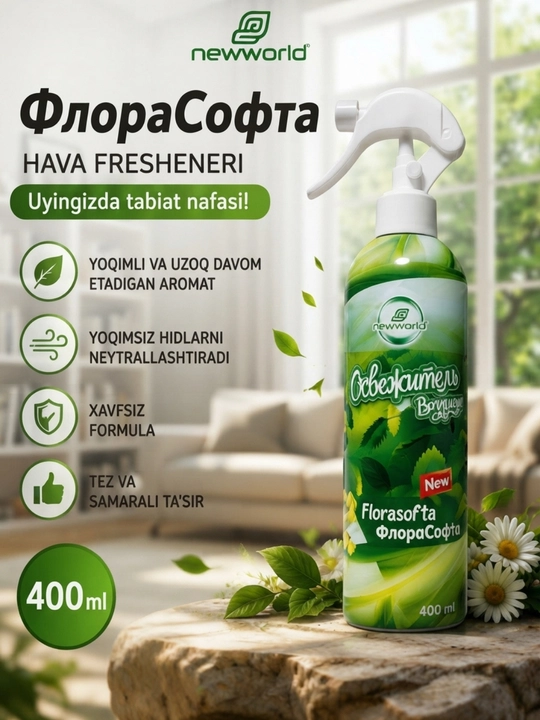 Освежитель воздуха для авто, парфюм для машины, спрей освежитель, ароматизатор - 