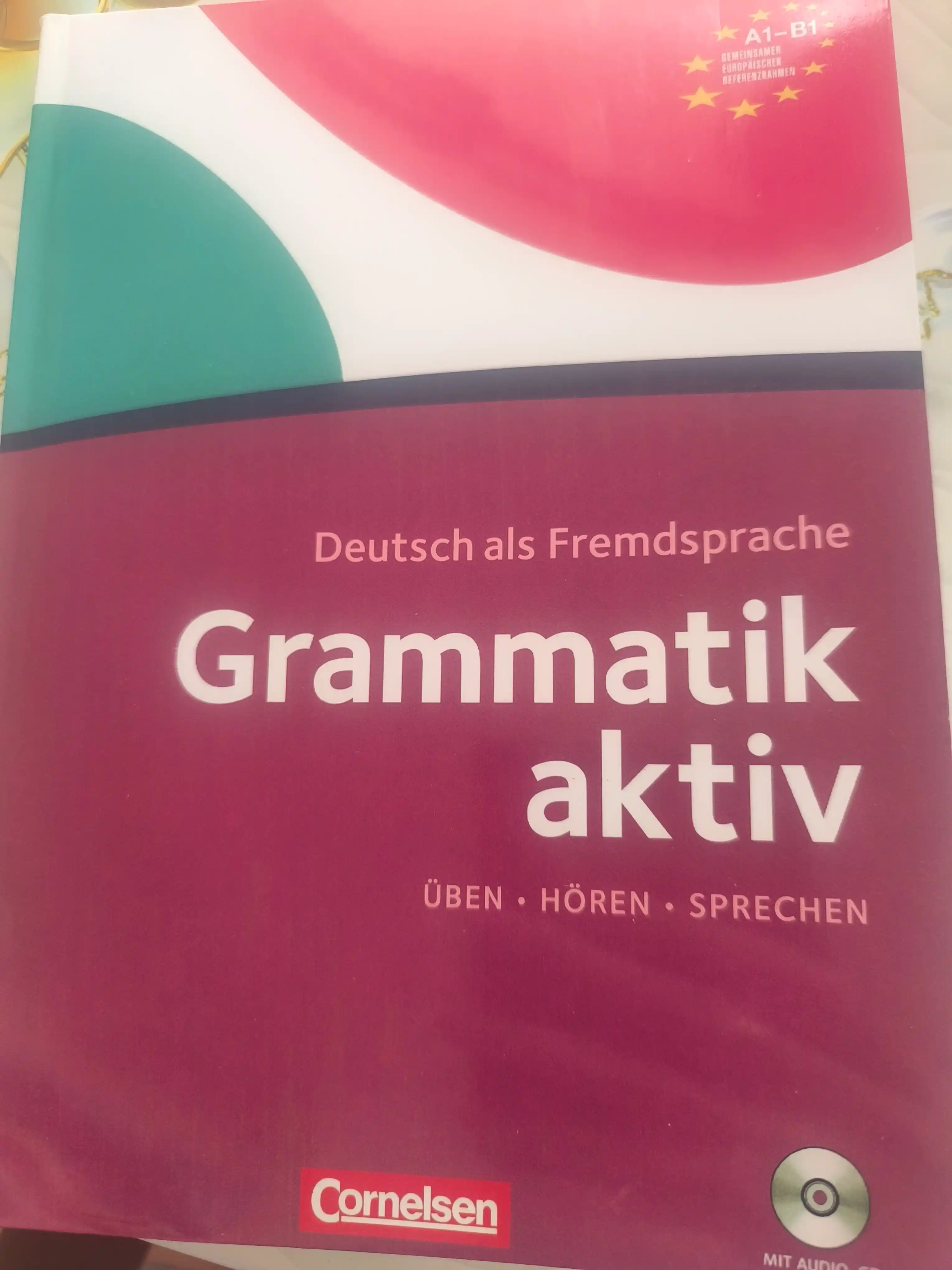 Grammatik aktiv A1-B1, учебник по грамматике немецкого языка в формате A4