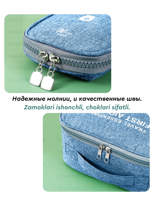 First Aid Kit Aptechka, yo'l uy uchun, dorilar uchun organayzer