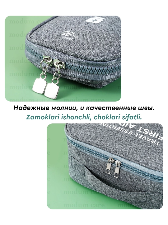 First Aid Kit Aptechka, yo'l uy uchun, dorilar uchun organayzer