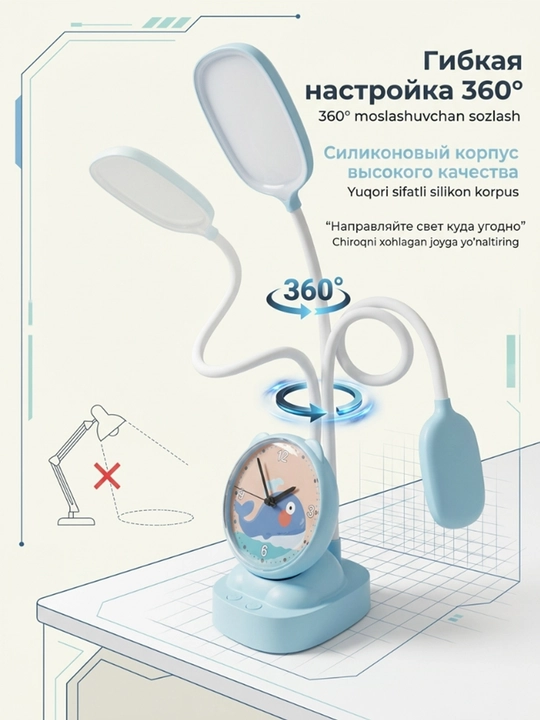 Qo‘shimcha osmali svetodiodli yoritgich - energiya tejamkor, yorqin yoritilgan