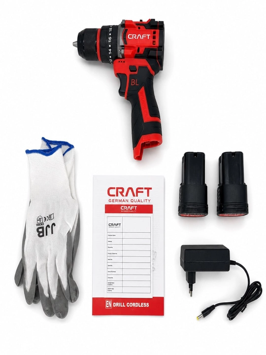 CRAFT-18V akkumulyatorli zarbali buragich-buragich