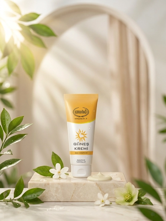 Quyoshdan himoya qiluvchi krem ERSAG SPF 50+++ tabiiy parvarish, kundalik himoya