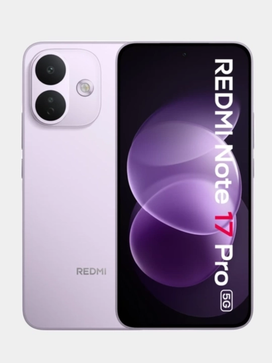 Смартфон Redmi Note 17 Pro 5G, AMOLED-дисплей 3500 нит, 120Гц, 8340мАч, 67 Вт, гарантия 1 год