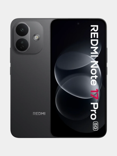 Redmi Note 17 Pro 5G smartfoni, AMOLED displey 3500 nit, 120 Gs, 8340 mA/soat, 67 Vt, 1 yillik kafolat