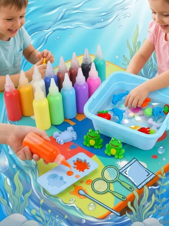 Волшебный водяной гель, набор для творчества, детская игрушка, 3д конструктор - 