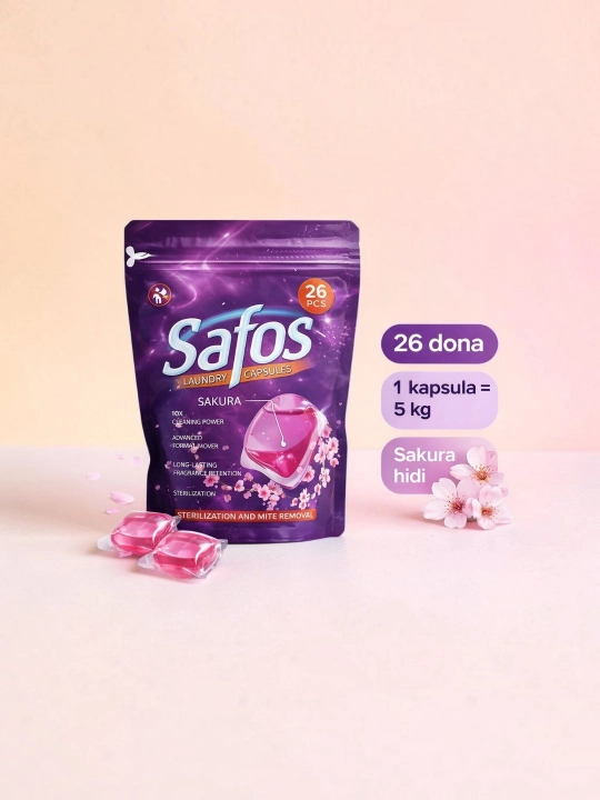 Капсулы для стирки Safos 26 шт - 