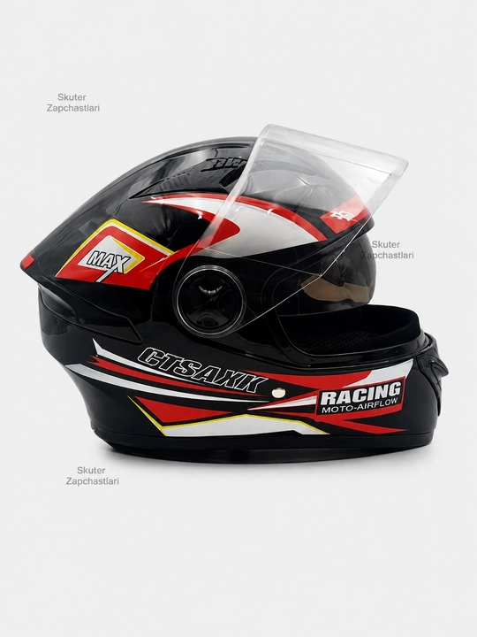 AXK moto shlem, skuter kaska va mototsikl uchun himoya moto kaska Model: 557-903