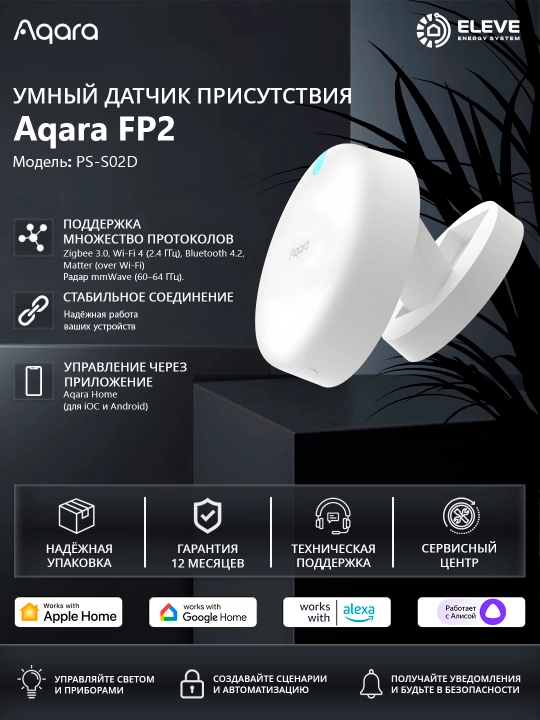 Умный датчик присутствия Aqara FP2