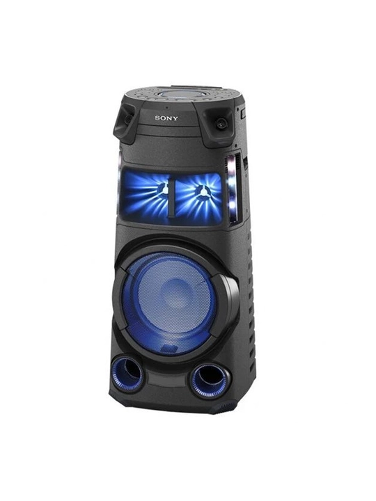 Sony MHC-V43D audio tizimi, karaoke va uy kinoteatri karnaylari, yorug‘lik, Bluetooth