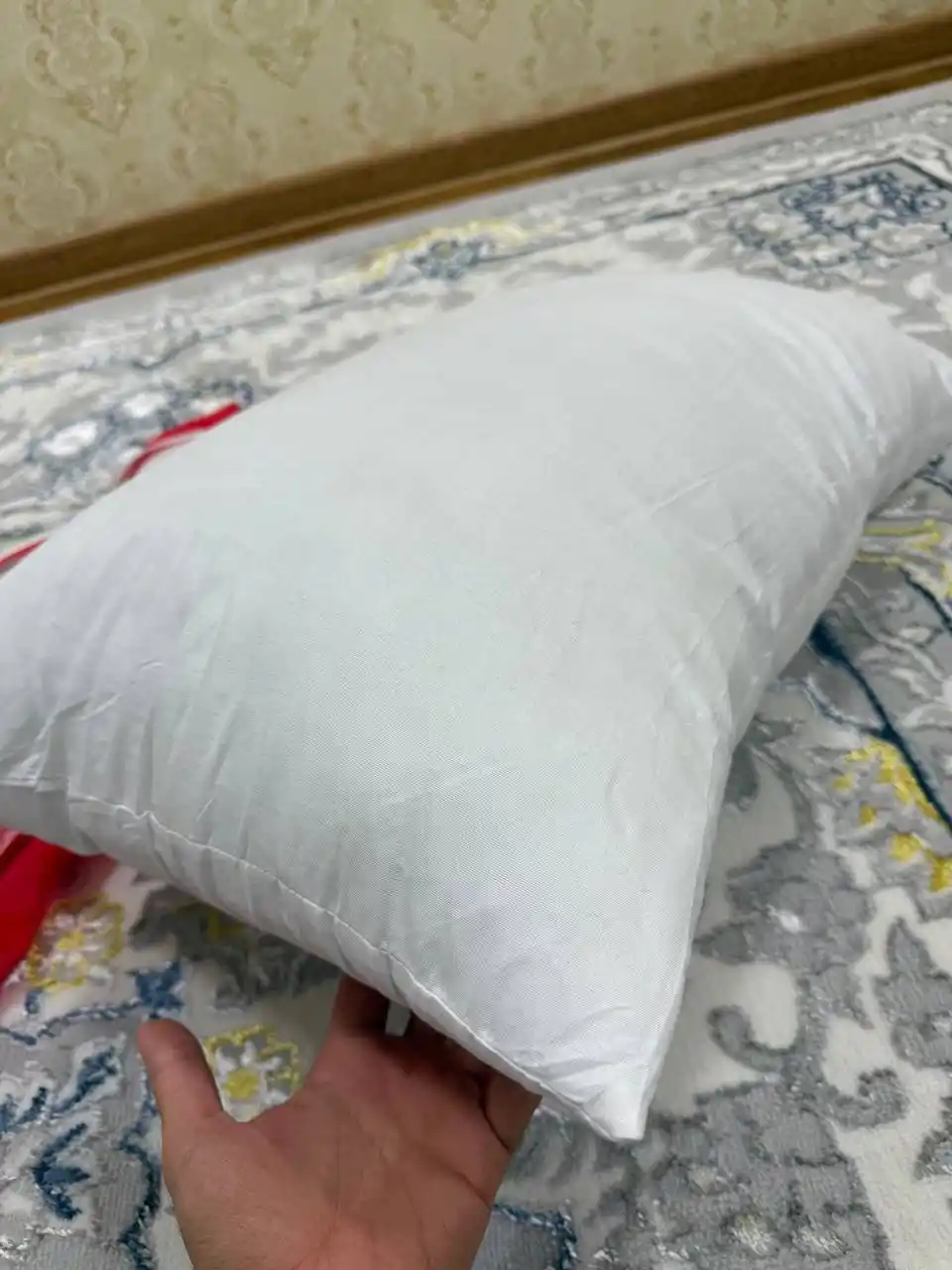Подушка из бамбукового волокна — легкая, мягкая, гипоаллергенная • 50×70 см