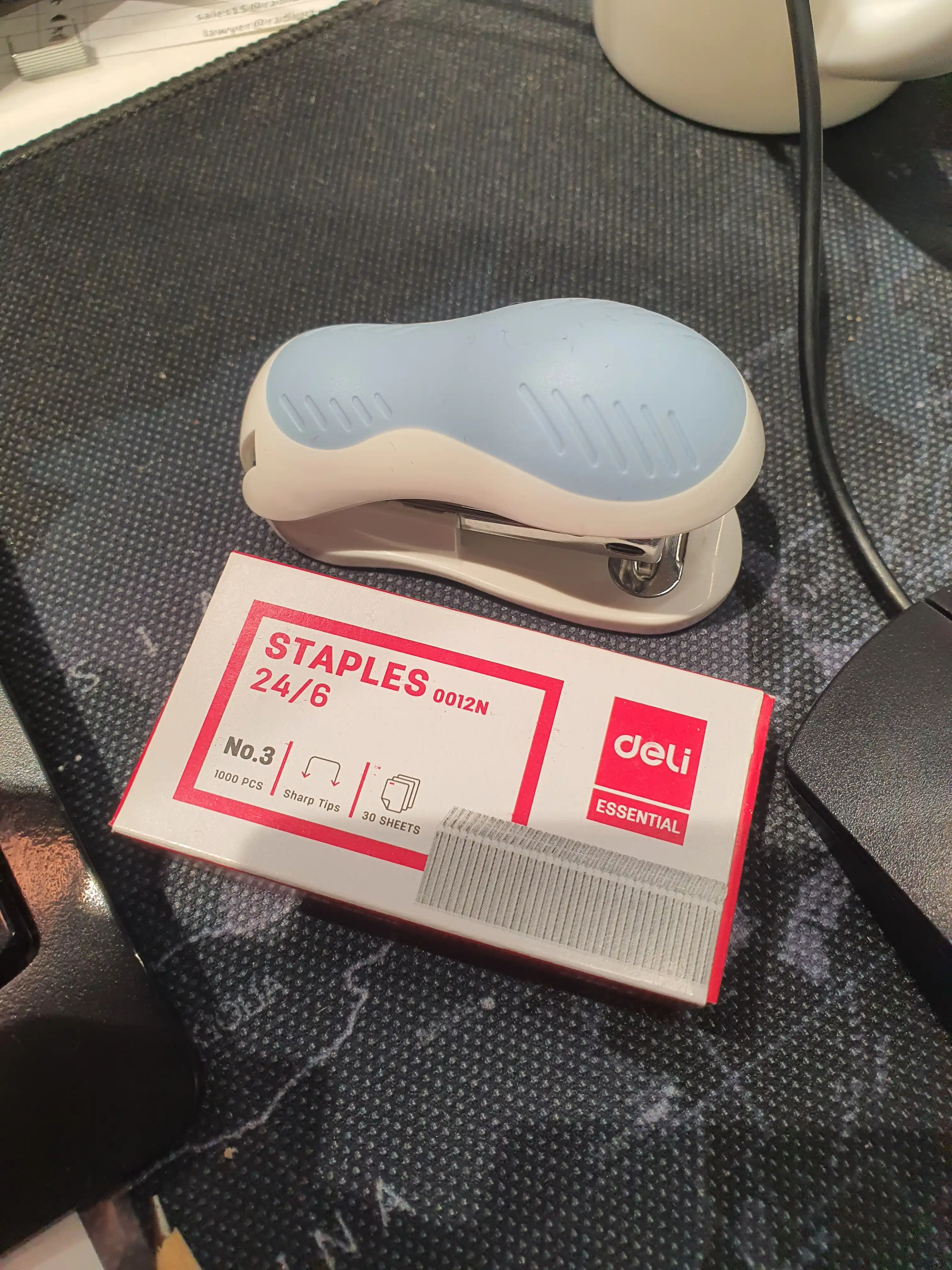 Stapler 24/6 (sn) 0304 Deli