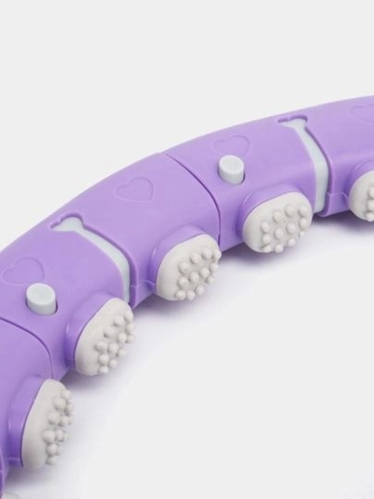 Hula Hoop aqlli vazn yo'qotish va fitnes halqasi, hisoblagich va og'irlik bilan