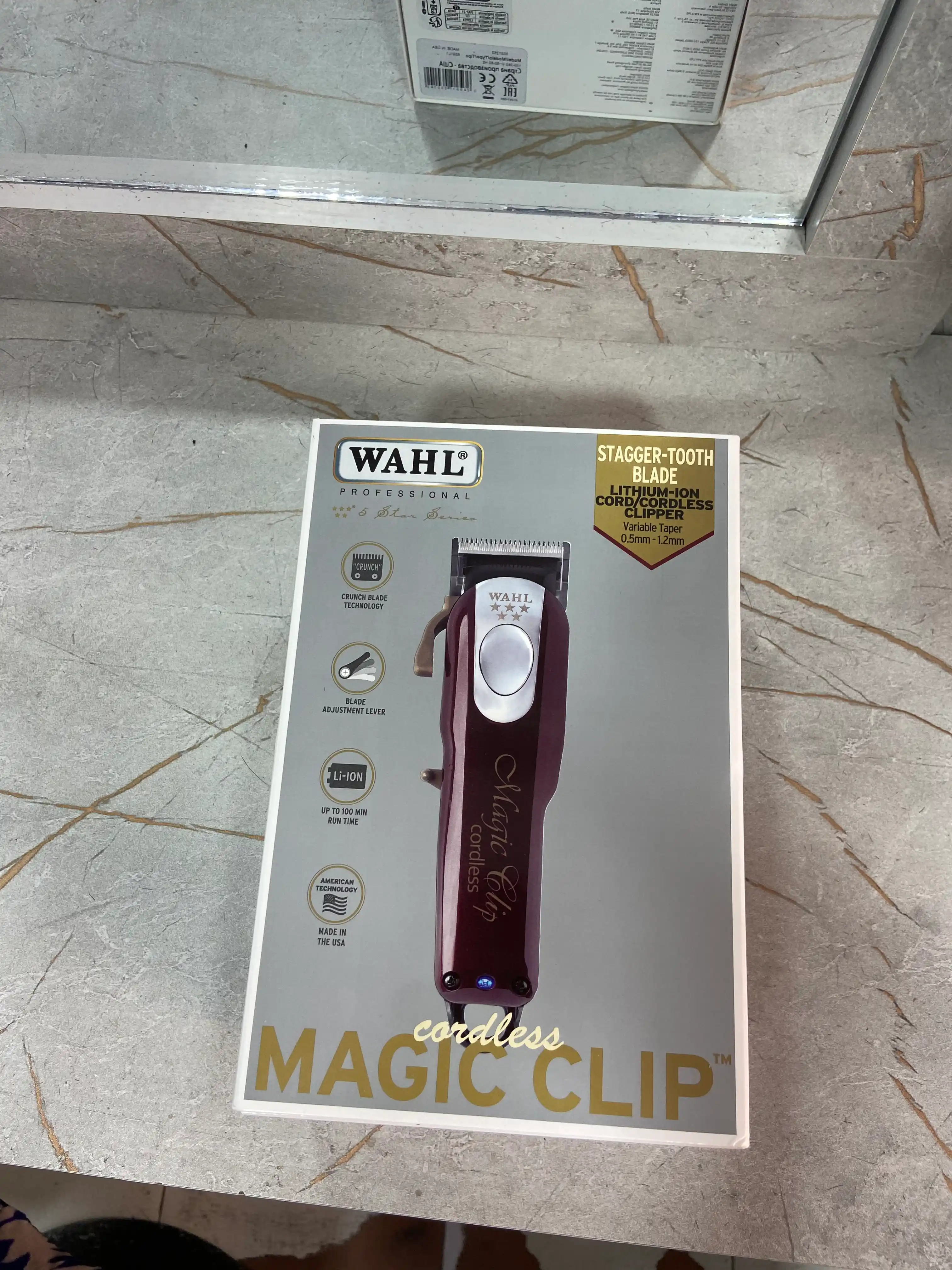 Simsiz soch kesish mashinasi Wahl Magic Clip Cordless