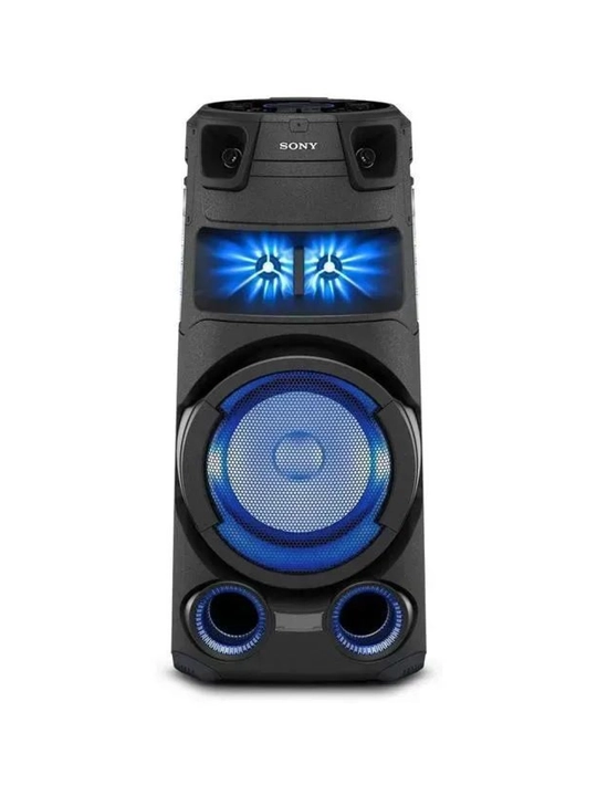 Sony MHC-V73D audio tizimi, karaoke va uy kinoteatri karnaylari, yorug‘lik, Bluetooth